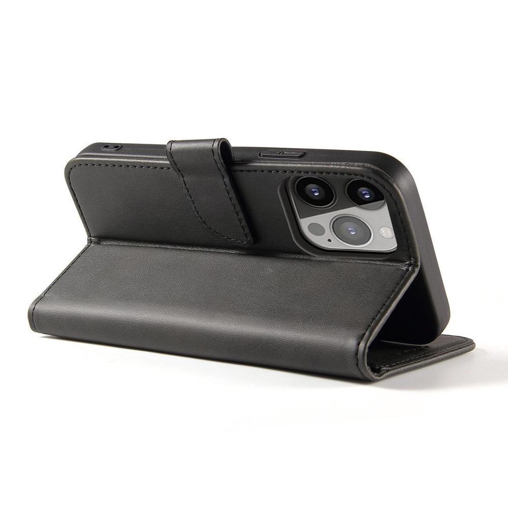 Samsung Galaxy S25 atverams vāciņš maciņš grāmatiņa Magnet Case, melns