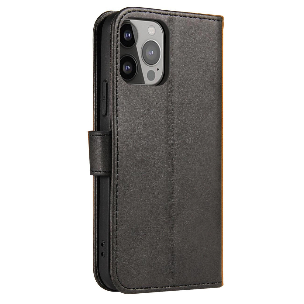 Samsung Galaxy S25 atverams vāciņš maciņš grāmatiņa Magnet Case, melns