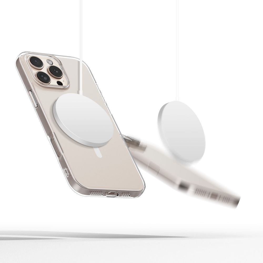 Tech-Protect iPhone 16e / 17e vāciņš FlexAir MagSafe, caurspīdīgs