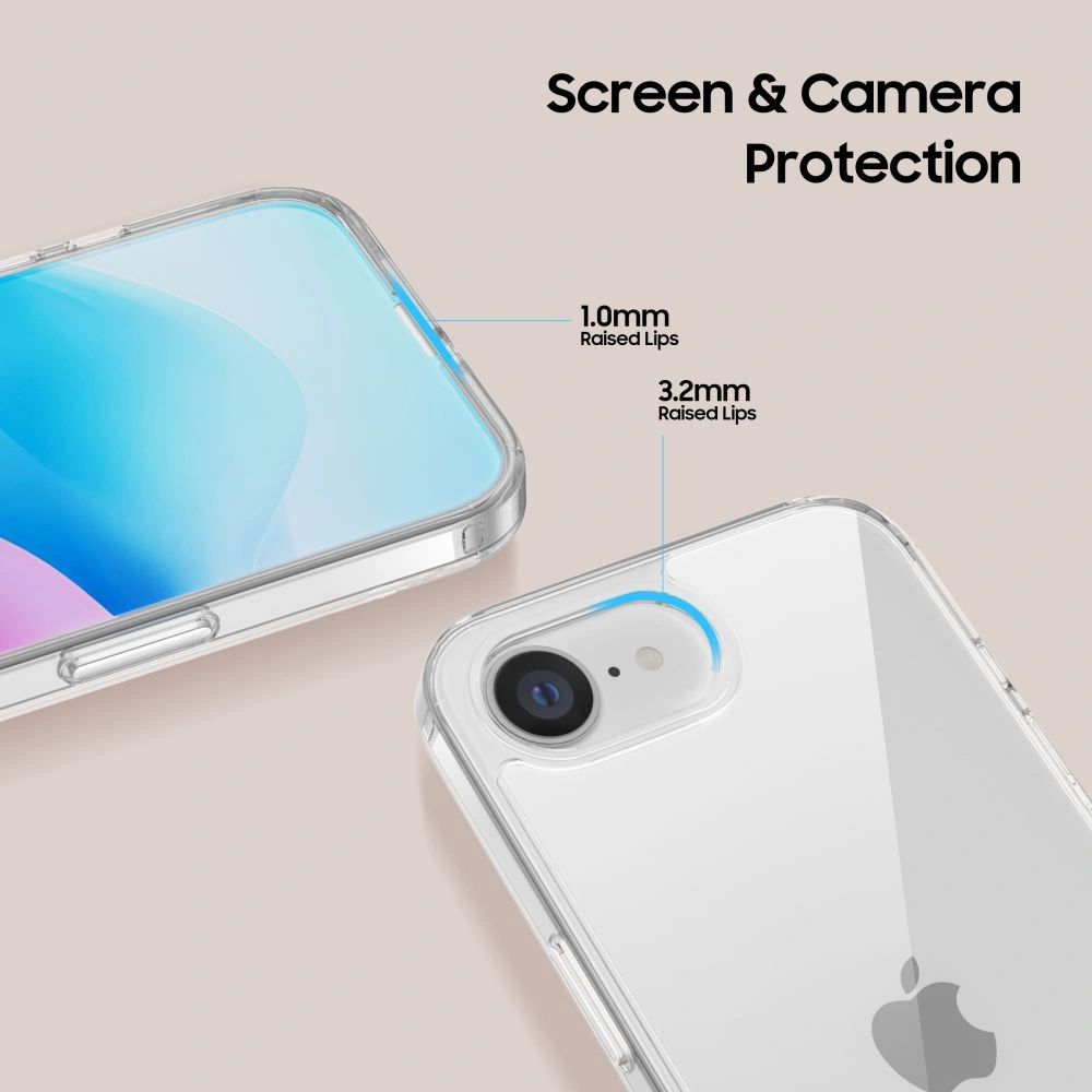 Nothing Phone (3a) Tech-Protect FlexAir Hybrid Cover Case, Transparent | Telefona Maciņš Vāciņš Apvalks Bampers