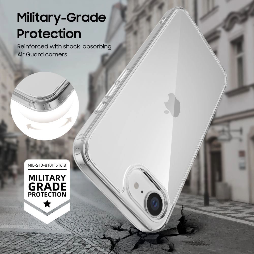 Nothing Phone (3a) Tech-Protect FlexAir Hybrid Cover Case, Transparent | Telefona Maciņš Vāciņš Apvalks Bampers