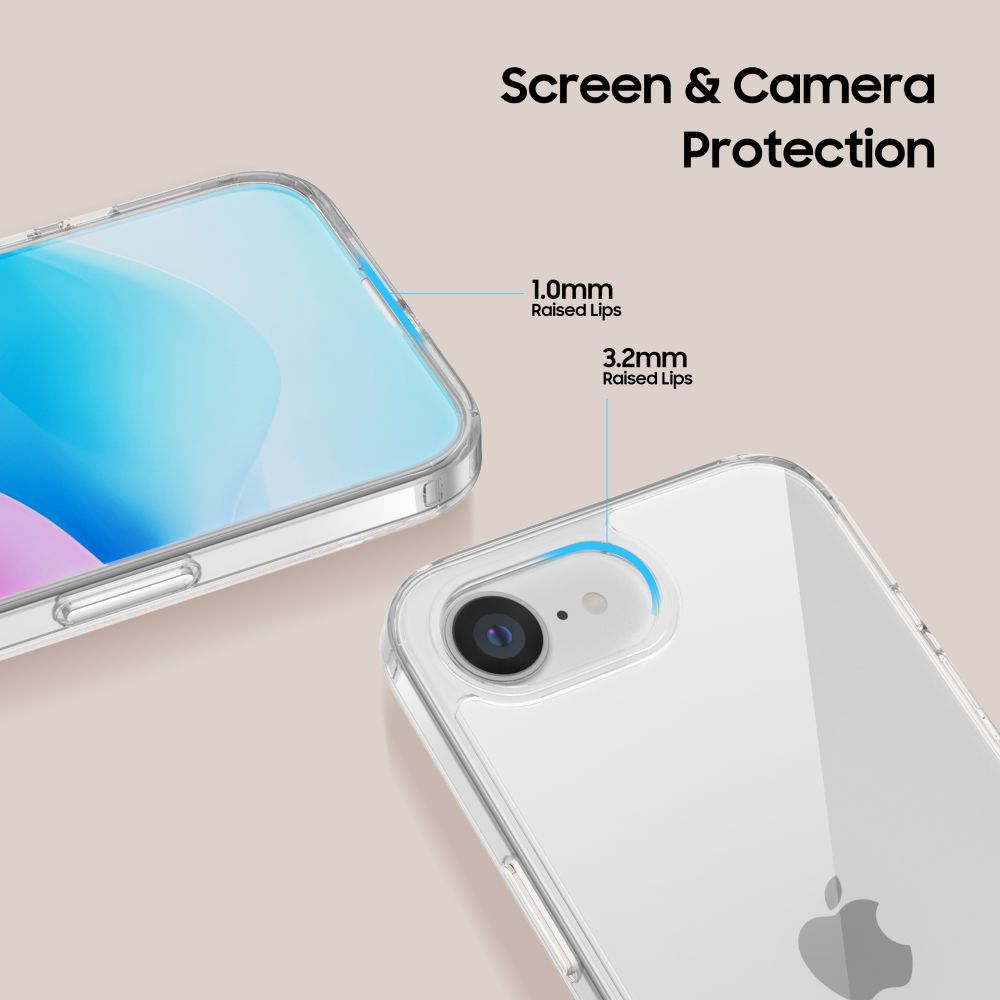 Nothing Phone (3a) Pro Tech-Protect FlexAir Hybrid Cover Case, Transparent | Telefona Maciņš Vāciņš Apvalks Bampers