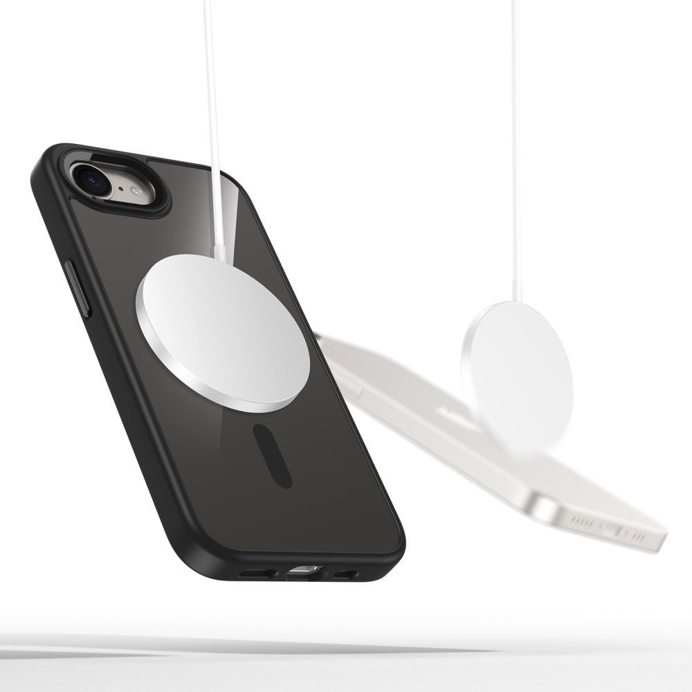 Nothing Phone (3a) Tech-Protect MagMat MagSafe Case Cover, Black Transparent | Telefona Vāciņš Maciņš Apvalks...