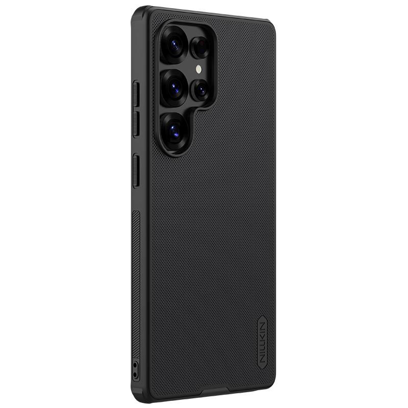 Nillkin Samsung Galaxy S25 Ultra vāciņš Super Frosted Shield Pro Magnetic, melns