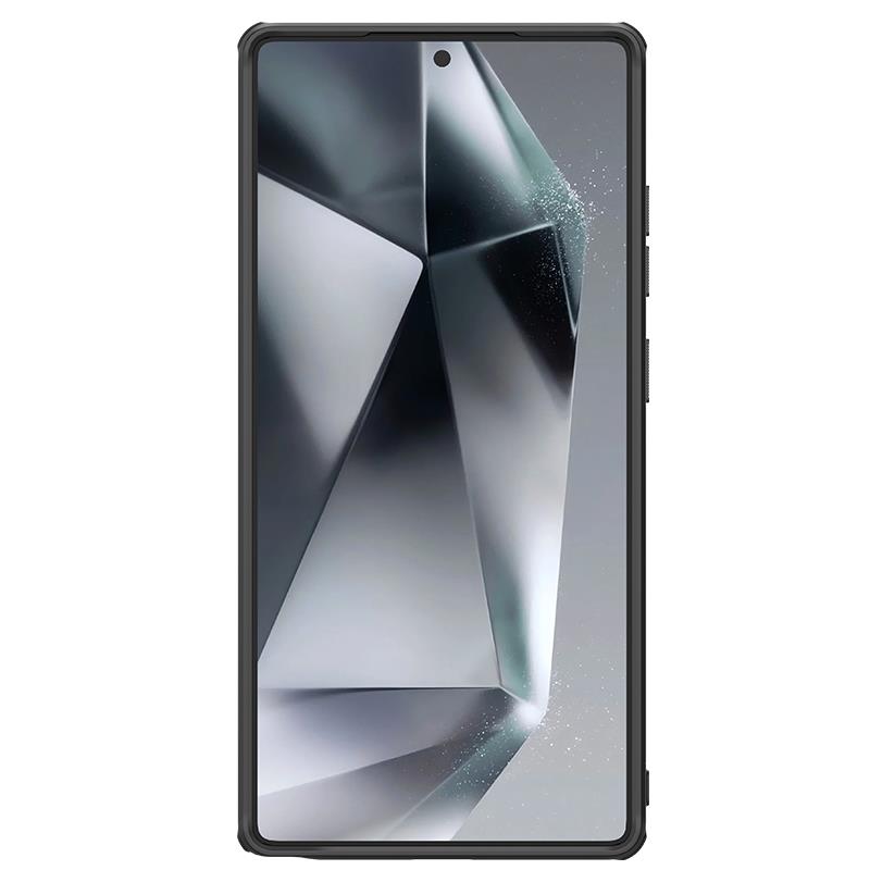 Nillkin Samsung Galaxy S25 Ultra vāciņš Super Frosted Shield Pro Magnetic, melns