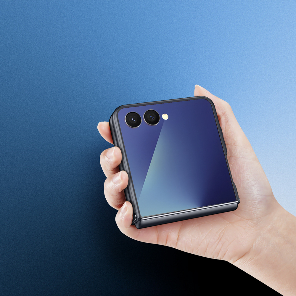 Dux Ducis Samsung Galaxy Z Flip7 vāciņš Aimo, melns