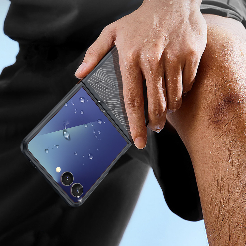 Dux Ducis Samsung Galaxy Z Flip7 vāciņš Aimo, melns