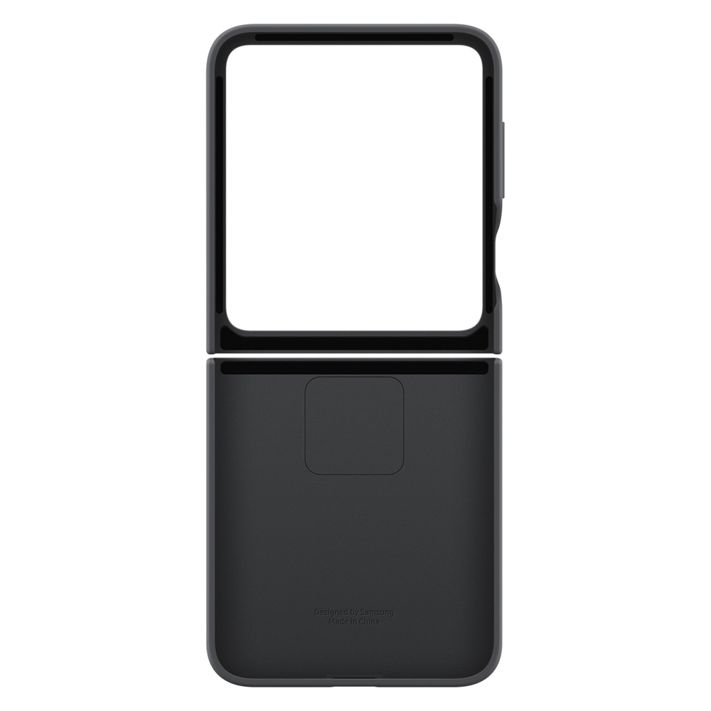 Samsung Galaxy Z Flip 7 FE (SM-F761B/DS) Original Silicon Case Cover with Ring, Black (EF-PF741TBEGWW) | Telefona...