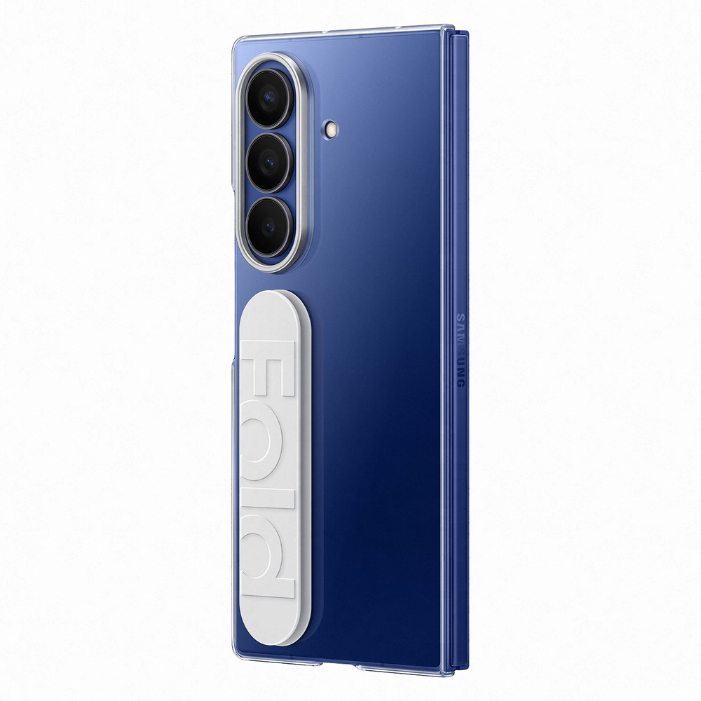 Samsung Galaxy Z Fold 7 (SM-F966B/DS) Original Clear Grip Case Cover, Transparent (EF-QF966CTEGWW) | Telefona Vāciņš...