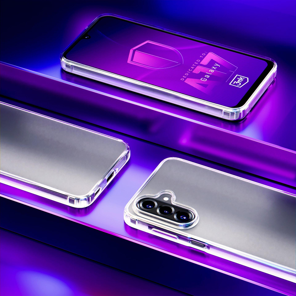 Samsung Galaxy A17 (SM-A176B/DS) 3MK Armor Case Cover, Transparent | Telefona Maciņš Vāks Apvalks Bampers