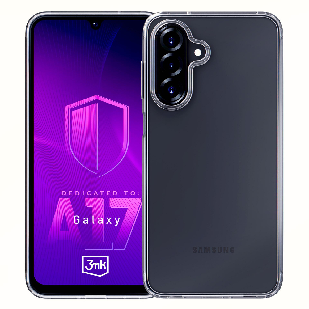 Samsung Galaxy A17 (SM-A176B/DS) 3MK Armor Case Cover, Transparent | Telefona Maciņš Vāks Apvalks Bampers