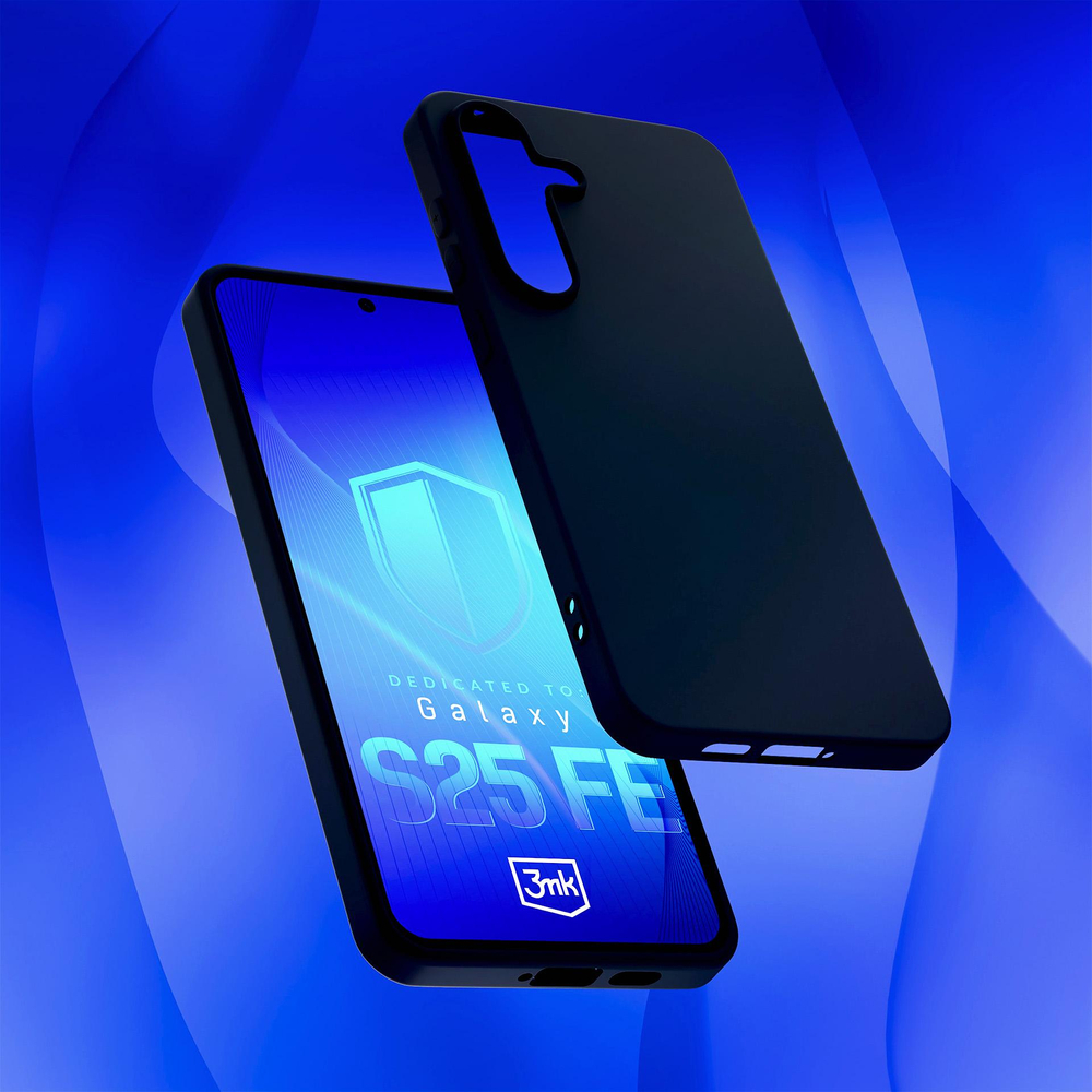 3Mk Protection Samsung Galaxy S25 FE vāciņš Matt Case, matēts melns