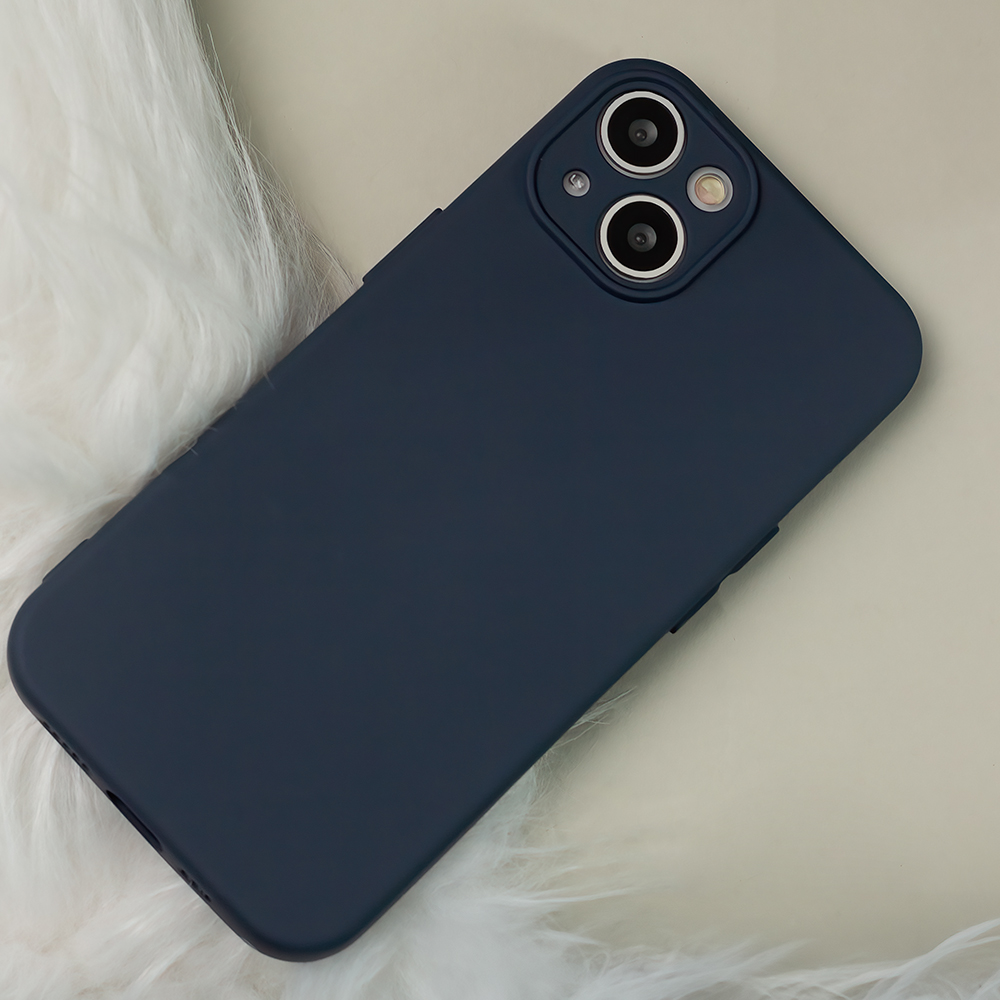 TFO iPhone 17 vāciņš Silicon, tumši zils