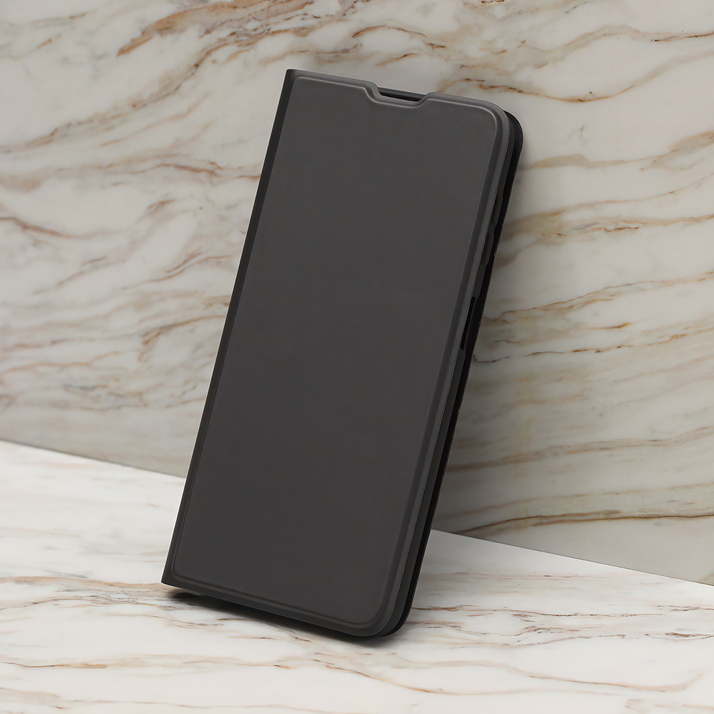 TFO iPhone 17 Pro atverams vāciņš maciņš grāmatiņa Smart Soft, melns