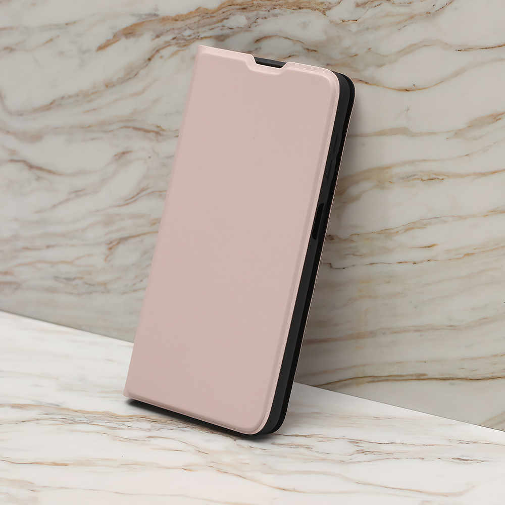 Tfo iPhone 17 Pro Max atverams vāciņš maciņš grāmatiņa Smart Soft, bēšs