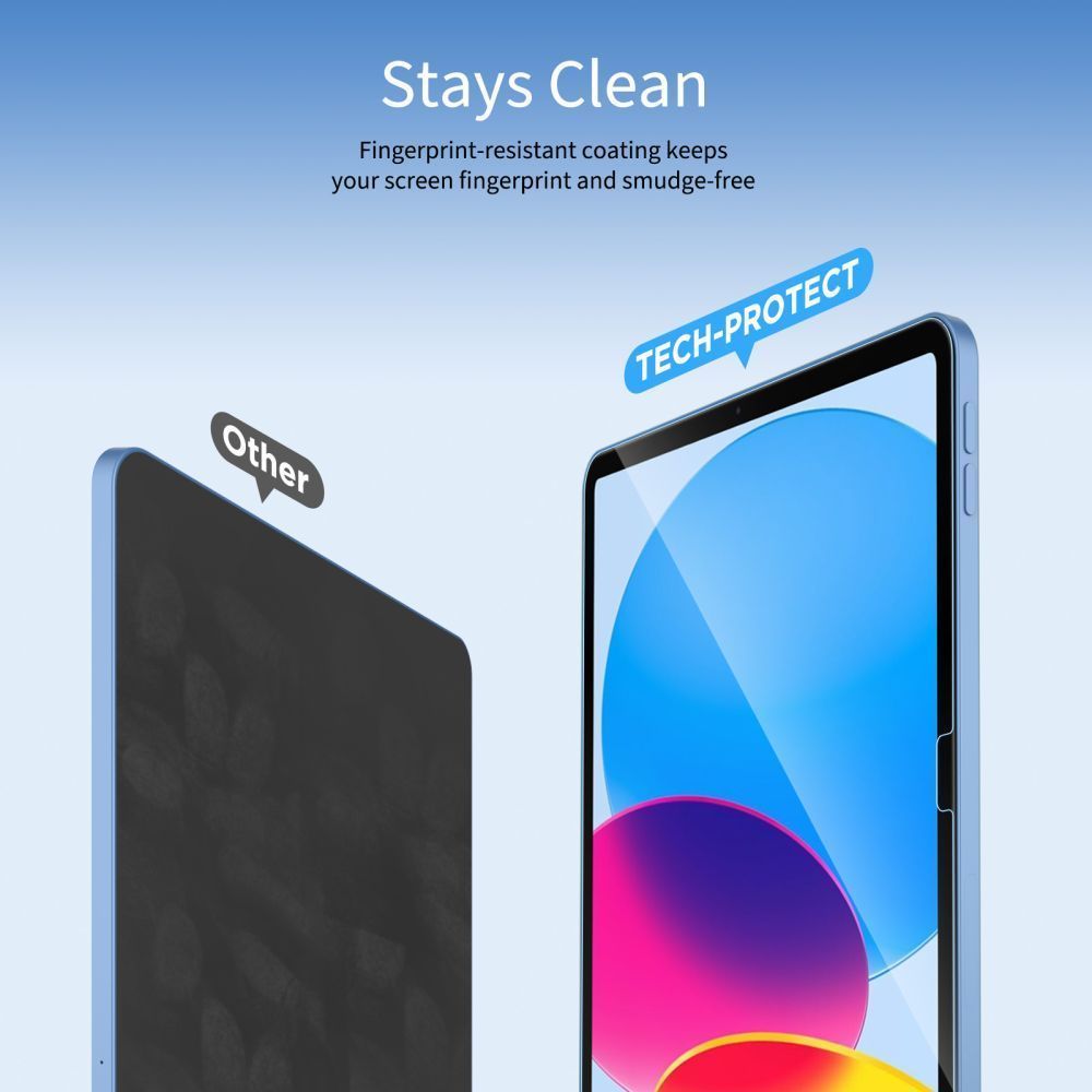 Tech-Protect Glass Fit+ rūdītais aizsargstikls Lenovo Tab (TB-336), 2 gab.