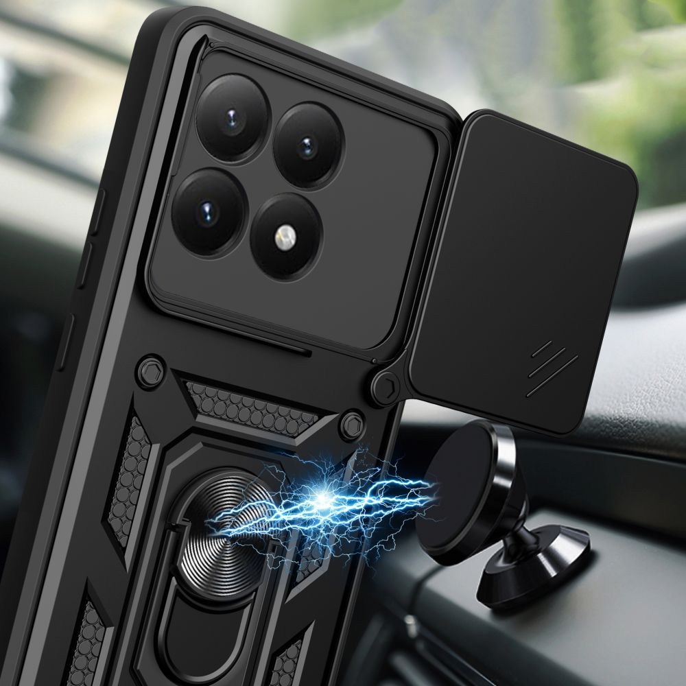 Tech-Protect Xiaomi 15T vāciņš CamShield Pro, melns