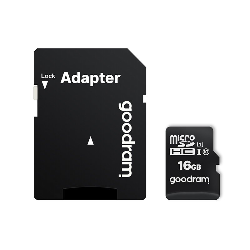 Goodram 16 GB microSDHC Memory Card (U1 100MB/s read) | Atmiņas Karte Telefonam