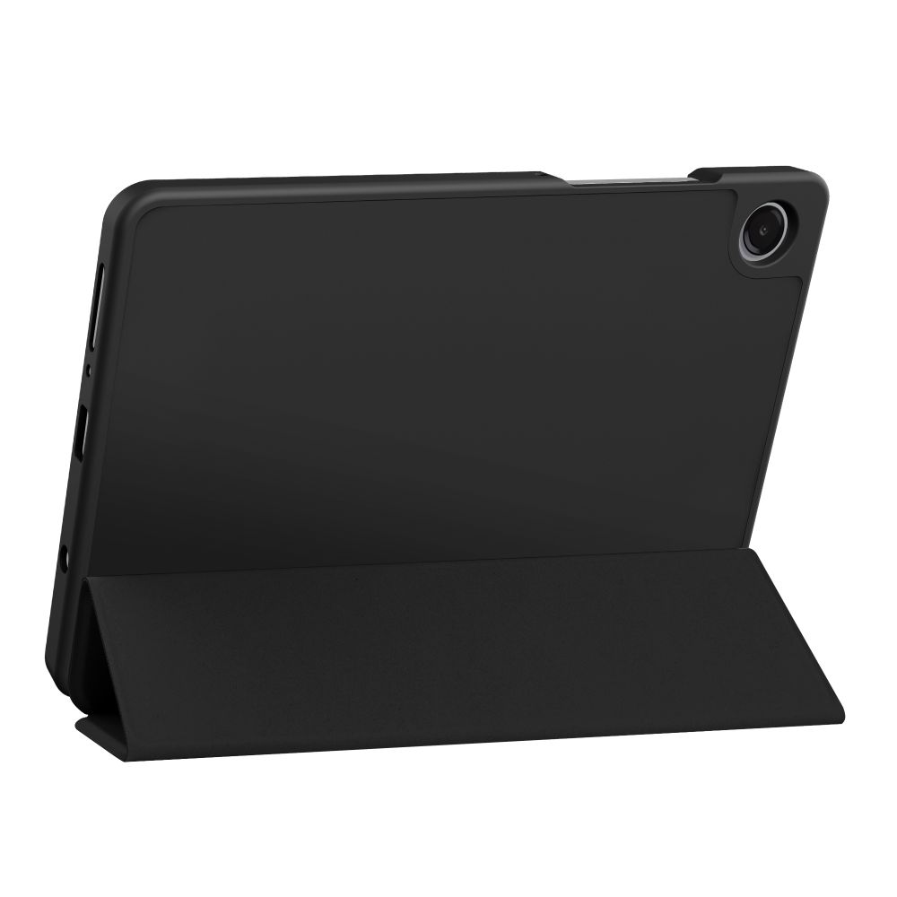 Tech-Protect Samsung Galaxy Tab A9 atverams vāciņš maciņš grāmatiņa SmartCase, melns