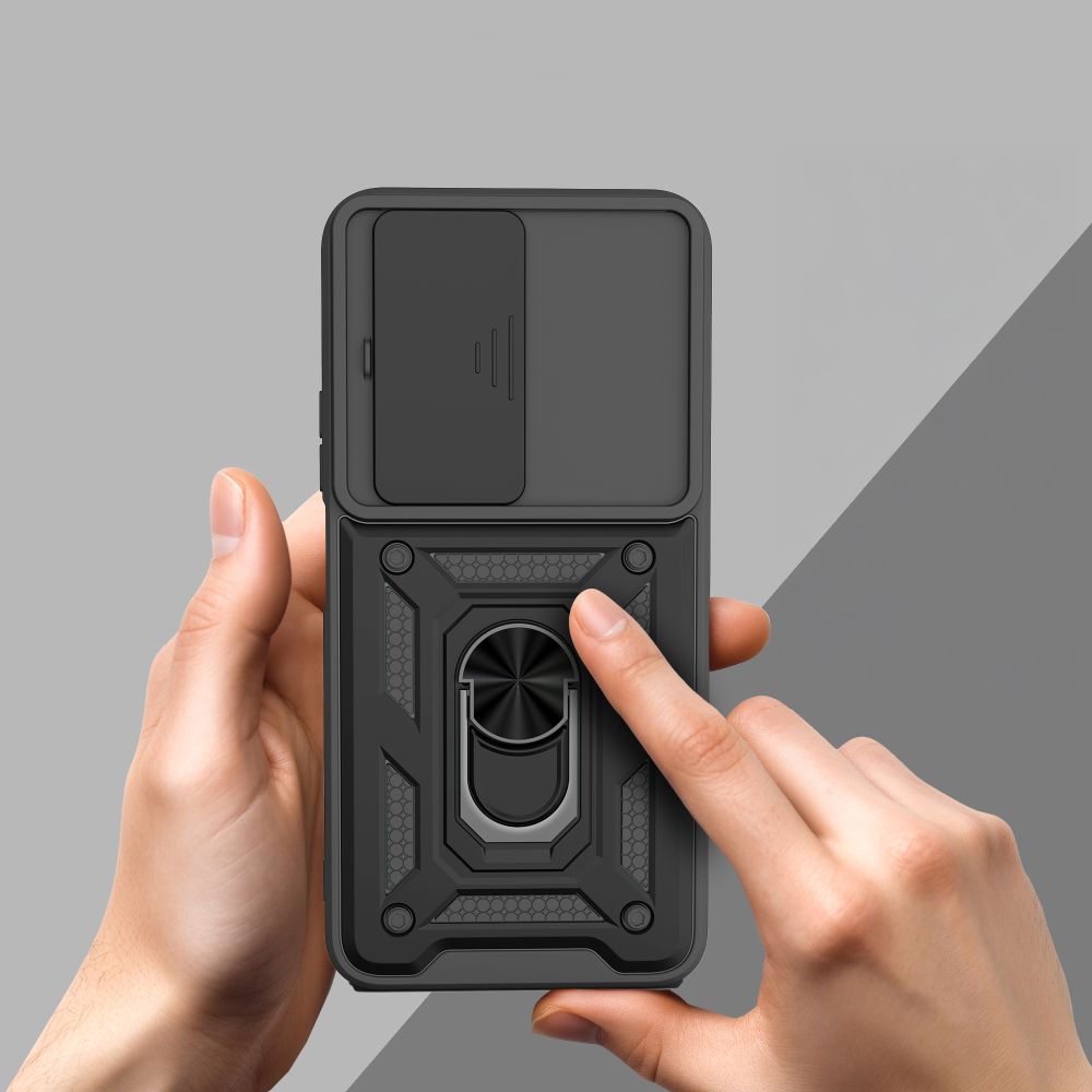 Tech-Protect Xiaomi Redmi 15 4G / 5G vāciņš CamShield Pro, melns