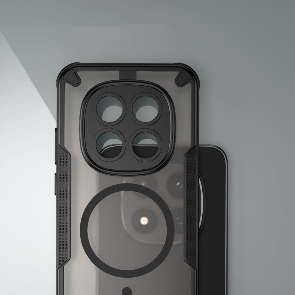 Tech-Protect Xiaomi Redmi Note 15 Pro 5G vāciņš Rugged Shield MagSafe, melns