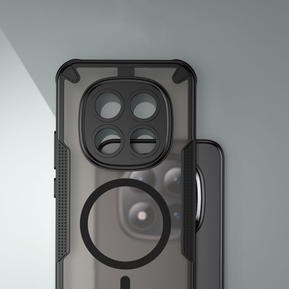 Tech-Protect Xiaomi Poco M8 Pro / Redmi Note 15 Pro+ 5G vāciņš Rugged Shield MagSafe, melns