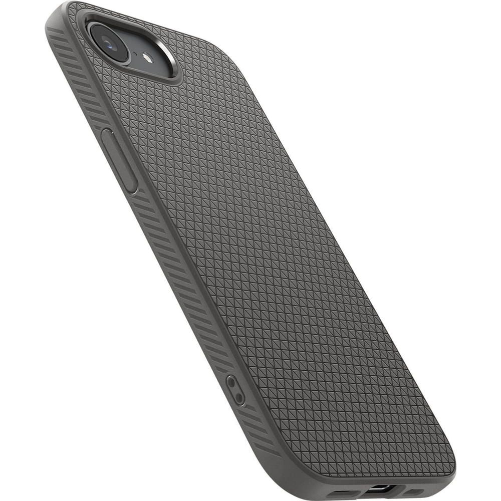Spigen iPhone 16e / 17e vāciņš Liquid Air, pelēks
