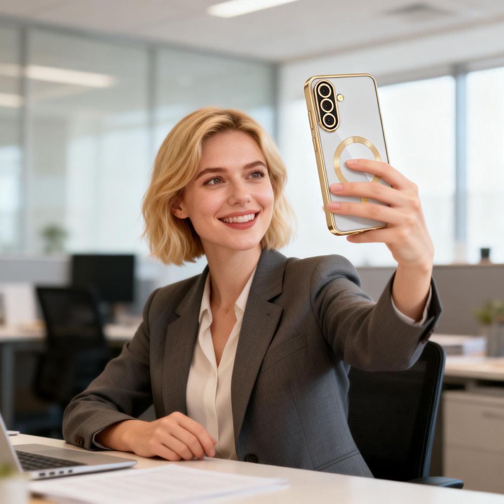 Tech-Protect Samsung Galaxy A37 5G vāciņš MagFlex MagSafe, zelta