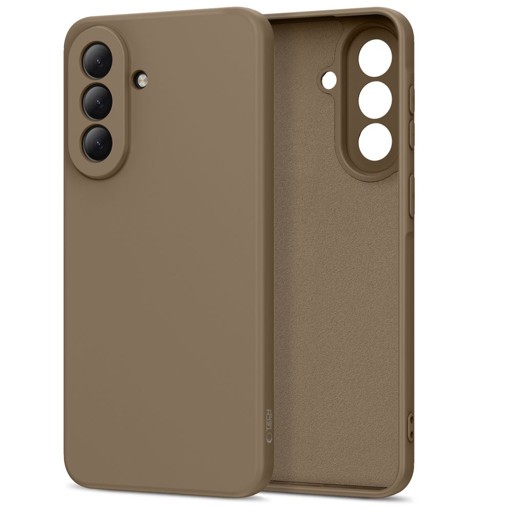 Samsung Galaxy A57 (SM-A576B/DS) Tech-Protect Icon Case Cover, Brown | Telefona Vāciņš Maciņš Apvalks Bamperis