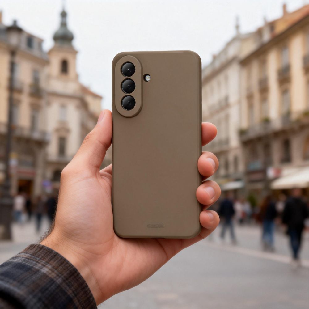 Samsung Galaxy A57 (SM-A576B/DS) Tech-Protect Icon Case Cover, Brown | Telefona Vāciņš Maciņš Apvalks Bamperis