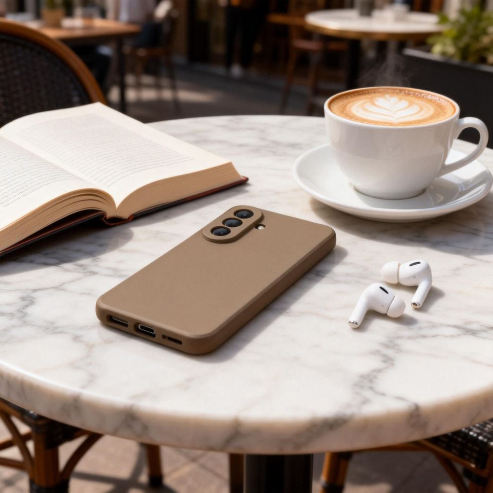 Samsung Galaxy A57 (SM-A576B/DS) Tech-Protect Icon Case Cover, Brown | Telefona Vāciņš Maciņš Apvalks Bamperis