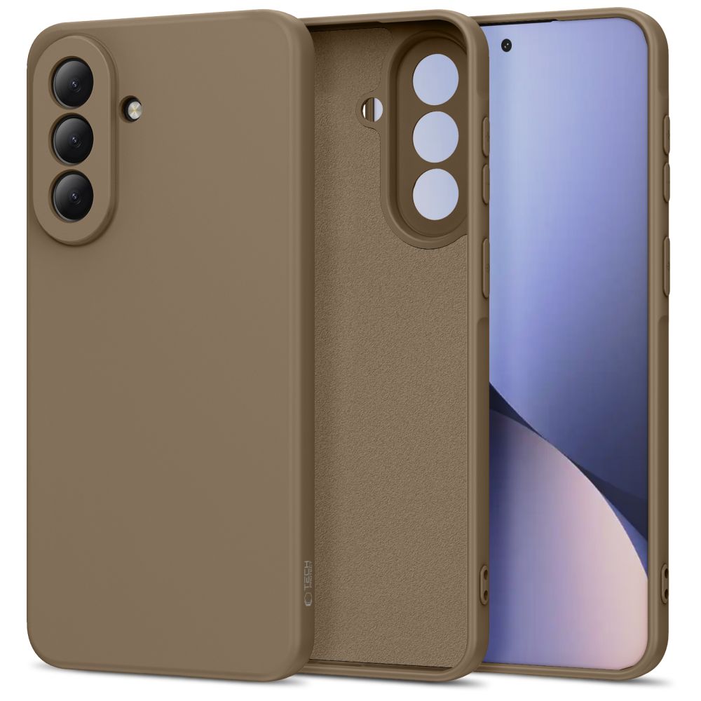 Samsung Galaxy A37 (SM-A376E/DS) Tech-Protect Icon Case Cover, Brown | Telefona Vāciņš Maciņš Apvalks Bamperis