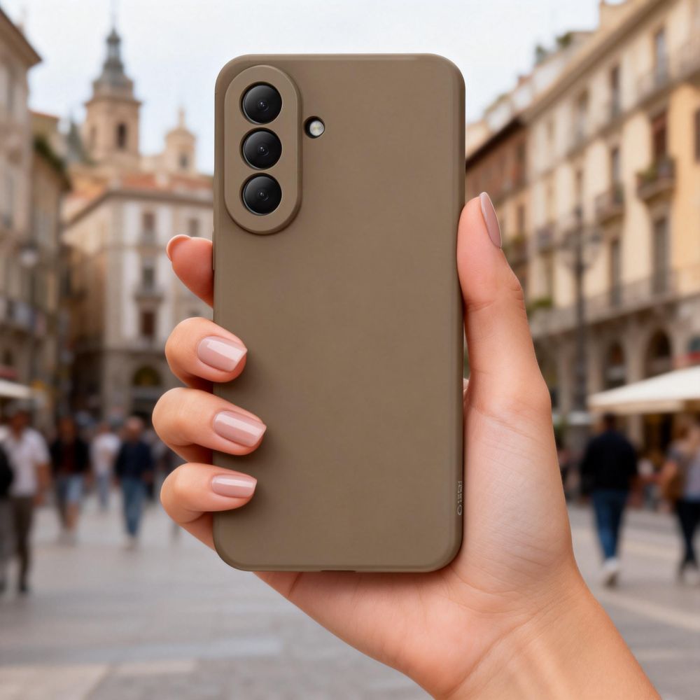 Samsung Galaxy A37 (SM-A376E/DS) Tech-Protect Icon Case Cover, Brown | Telefona Vāciņš Maciņš Apvalks Bamperis