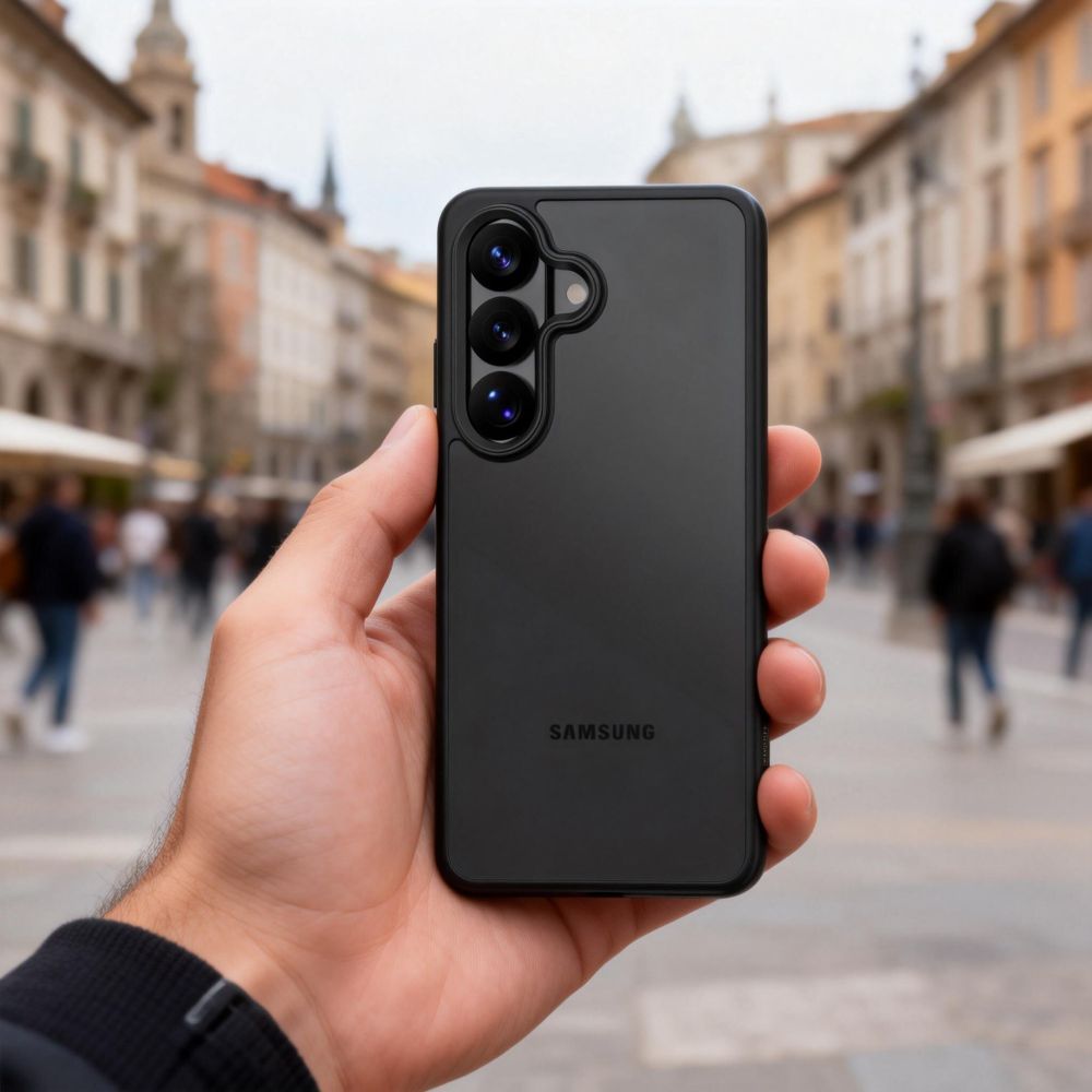 Samsung Galaxy A57 (SM-A576B/DS) Tech-Protect MagMat Case Cover, Black | Telefona Vāciņš Maciņš Apvalks Bamperis
