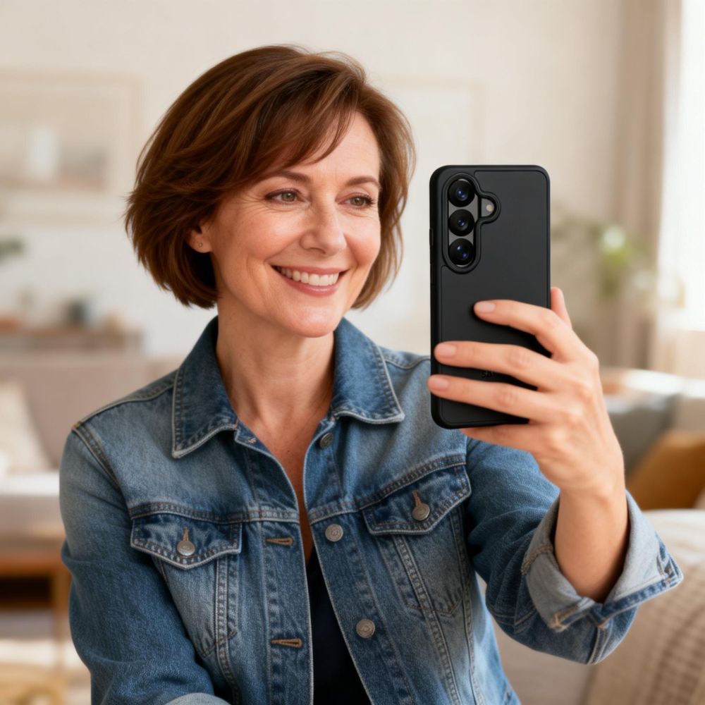 Samsung Galaxy A57 (SM-A576B/DS) Tech-Protect MagMat Case Cover, Black | Telefona Vāciņš Maciņš Apvalks Bamperis
