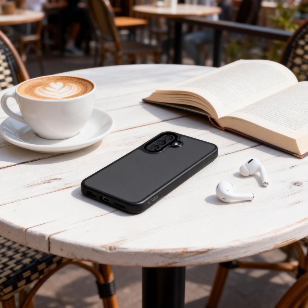 Samsung Galaxy A37 (SM-A376E/DS) Tech-Protect MagMat Case Cover, Black | Telefona Vāciņš Maciņš Apvalks Bamperis