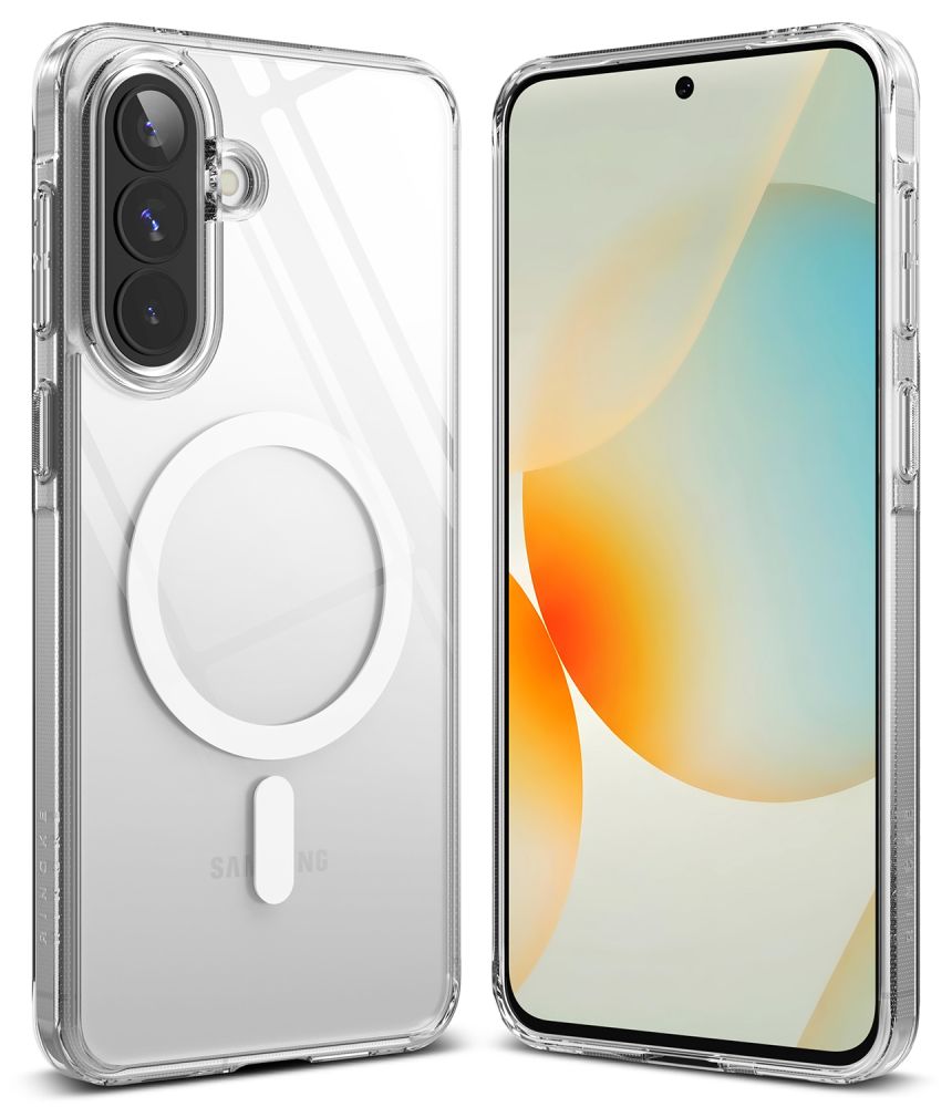 Samsung Galaxy A57 (SM-A576B/DS) Ringke Fusion Magnetic MagSafe Case Cover, Transparent | Telefona Vāciņš Maciņš...