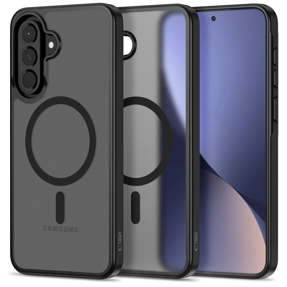 Samsung Galaxy A57 (SM-A576B/DS) Tech-Protect MagMat MagSafe Case Cover, Matte Black | Telefona Vāciņš Maciņš...