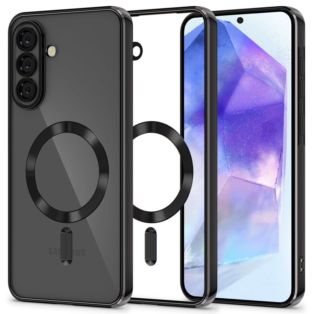 Samsung Galaxy A57 (SM-A576B/DS) Tech-Protect MagFlex MagSafe Case Cover, Black | Telefona Vāciņš Maciņš Apvalks...
