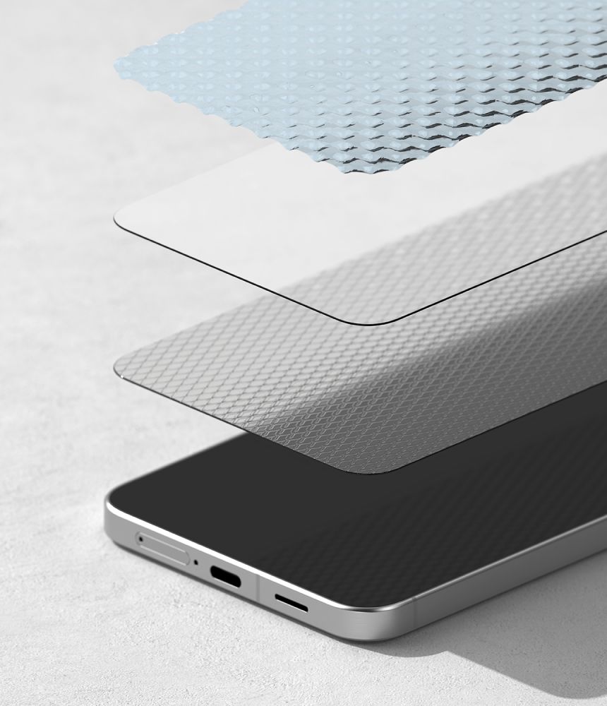 Samsung Galaxy A57 (SM-A576B/DS) Ringke Easy Slide Tempered Glass Screen Protector 2 pcs. | Telefona Ekrāna...