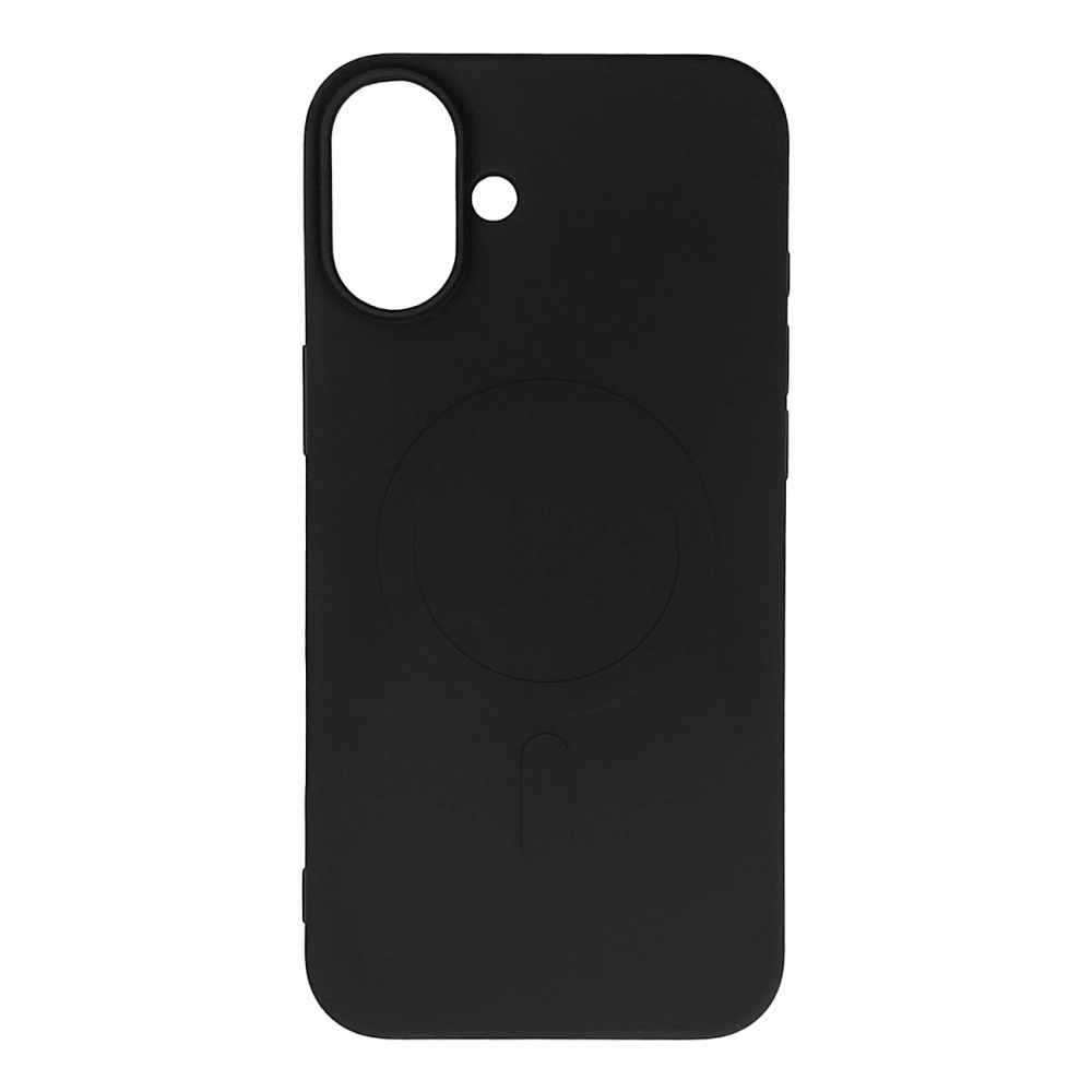 Samsung Galaxy A37 (SM-A376E/DS) Silicone Case with MagSafe Cover, Black | Silikona Vāciņš Maciņš Apvalks Bampers