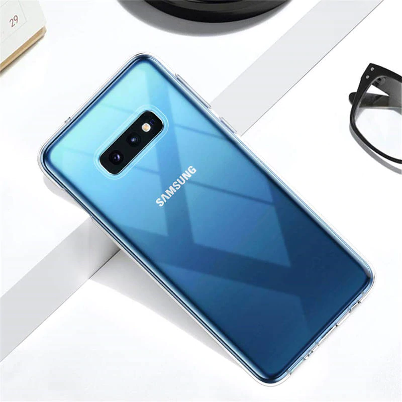 Samsung Galaxy S10e (G970F) Ultraslim TPU Case Cover, Transparent | Caurspīdīgs Silikona Vāciņš Maciņš Apvalks...