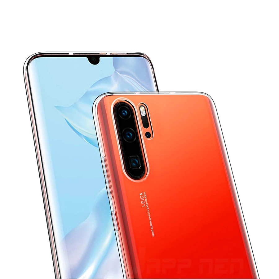 Huawei P30 Pro (VOG-L09, VOG-L29) Slim TPU Case Cover, Transparent | Caurspīdīgs Silikona Vāciņš Maciņš Apvalks...
