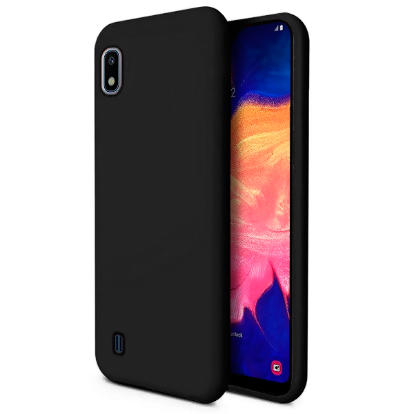 Samsung Galaxy A10 2019 (SM-A105F) Matte TPU Case Cover Shell, black - matēts silikona vāciņš maciņš