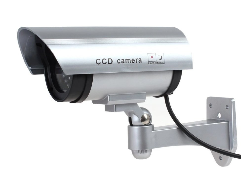 Videonovērošanas kameras imitācija mulāža mājai dārzam CCD | CCTV Camera Dummy