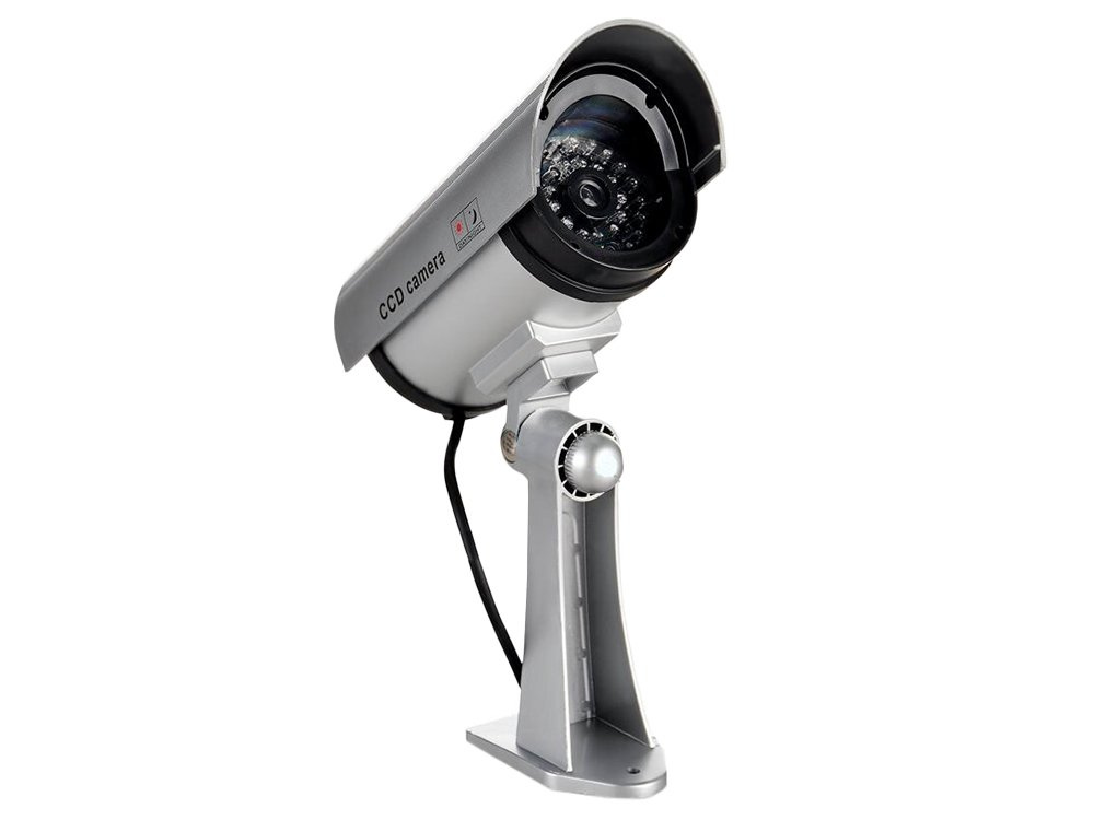 Videonovērošanas kameras imitācija mulāža mājai dārzam CCD | CCTV Camera Dummy