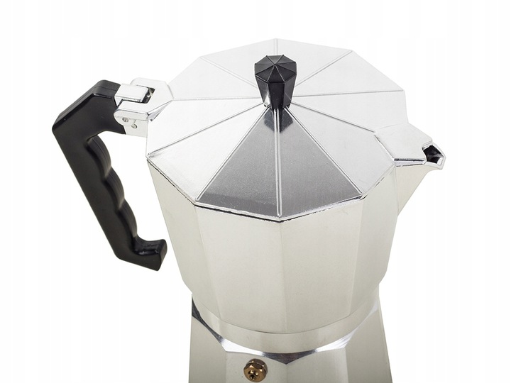 Espresso Kafijas Vārāmā Kanna un plīts, geizers 300ml, 6 Tases, Sudraba | Moka Pot Coffee Maker