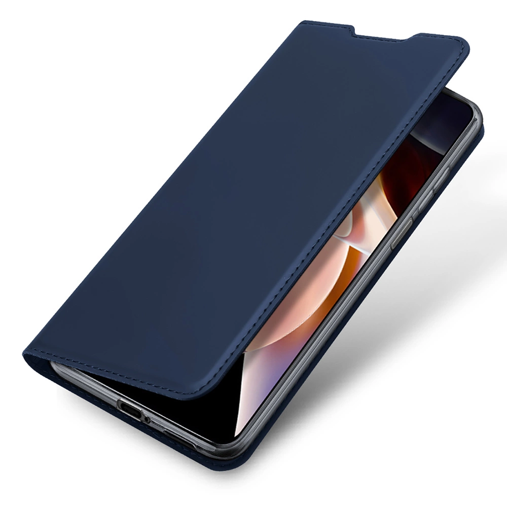 Xiaomi Poco M4 Pro 5G DUX DUCIS Skin Pro Series Leather Case Cover, Blue | Telefona Vāciņš Maciņš Apvalks...