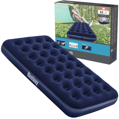 Bestway 67001 piepūšamais matracis, vienvietīgs, 188x99x22 cm, tumši zils