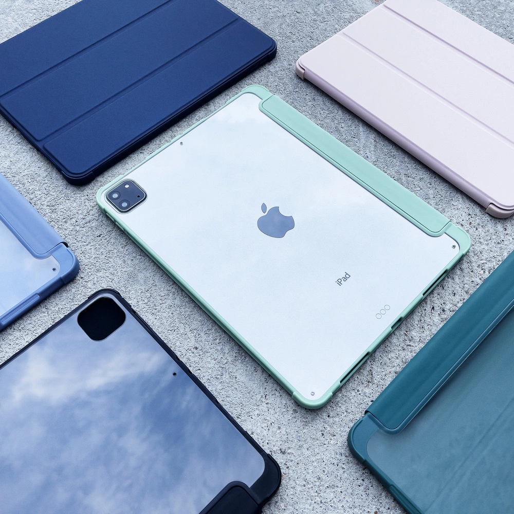 Apple iPad Pro 11 ( 2020, 2021 ) Stand Tablet Case Cover with Kickstand, Blue | Planšetes Vāciņš Maciņš Apvalks...